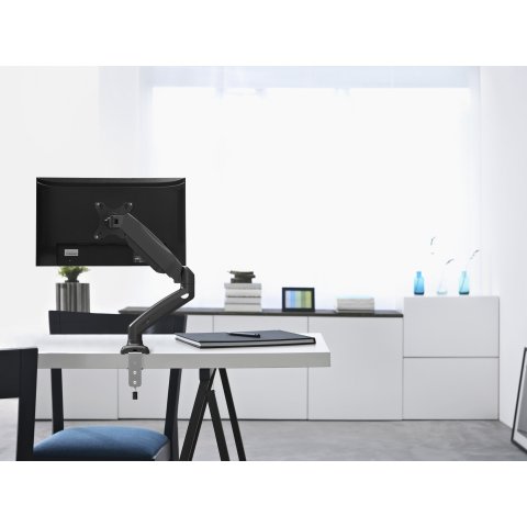 Soporte De Mesa Equip 650120 Para 1 Pantalla 13"-32" 1 Brazo Inclinable Para 1 Pantalla 1 Pantalla V