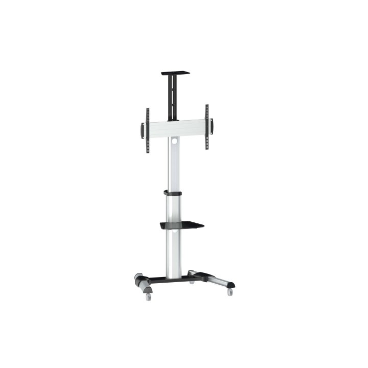 Soporte De Suelo Con Ruedas Equip Para Pantalla De 37" - 70" Fijo Rotacion 90âº De Aluminio Max. Ves