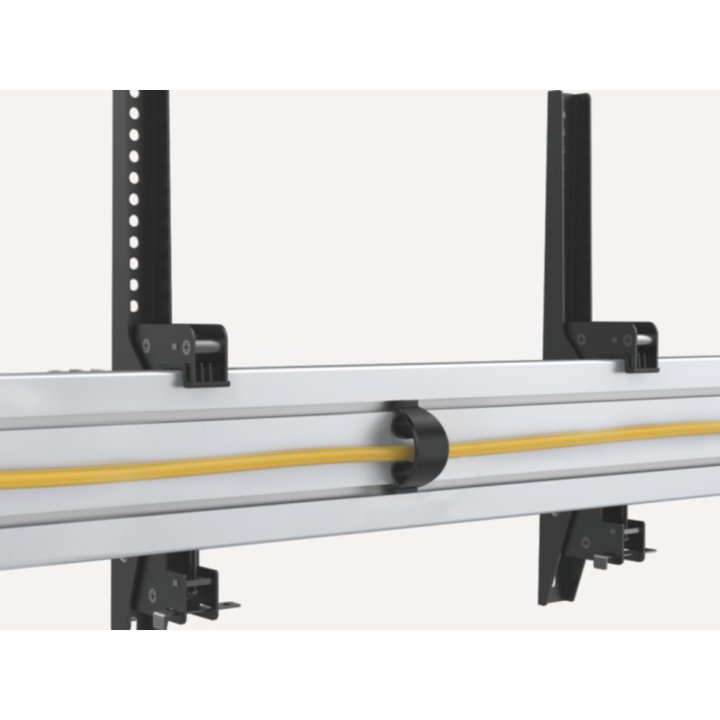 Soporte De Techo Profesional Equip 650374 Para 3 Pantallas 45"-50" Inclinable Max. 50kgs Por Pantall