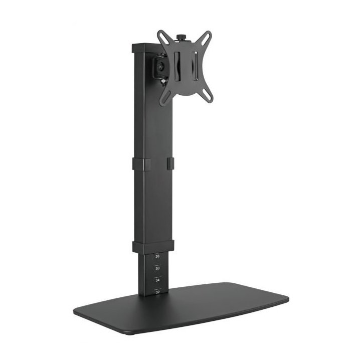 Soporte De Mesa Con Base Equip 650126 Para 1 Pantalla 17" - 32" Ajustable En Altura Max. Vesa 100x10