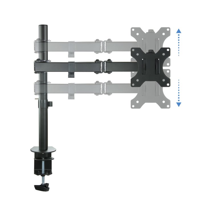Soporte De Mesa Tooq Db1032tn-b Para 1 Pantalla De 13-32" Max. 8kg Vesa 75x75 Y 100x100 Negro