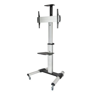 Soporte De Suelo Con Ruedas Tooq Fs1870m-b Para Pantalla De 37-70" Aluminio Max. 50kg Vesa Max. 600x 2