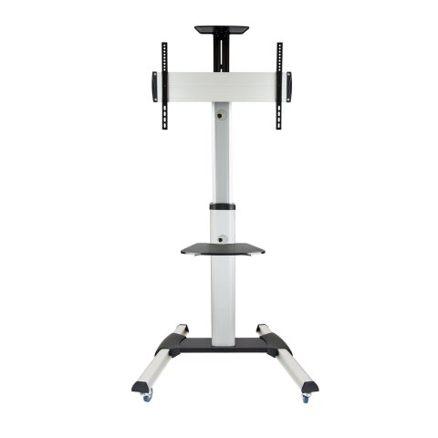 Soporte De Suelo Con Ruedas Tooq Fs1870m-b Para Pantalla De 37-70" Aluminio Max. 50kg Vesa Max. 600x
