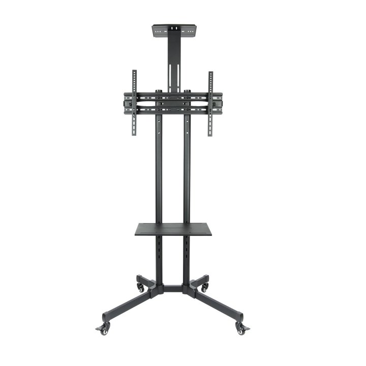 Soporte De Suelo Con Ruedas Tooq Fs1470m-b Para Pantallas De 37"-70" Max. 50kg Vesa Max. 600x400 Neg