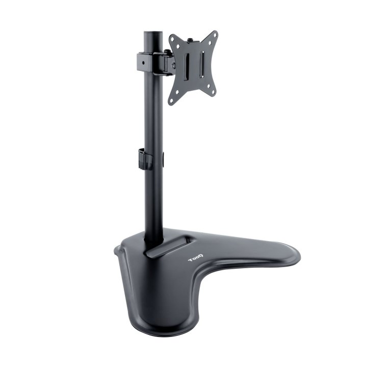 Soporte De Mesa Con Base Tooq Db1701tn-b Para 1 Pantalla 17"-32" Gira Incli 1 Brazo Negro