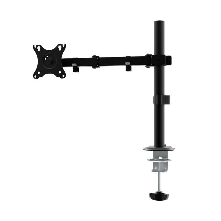 Soporte De Mesa Unyka Uk710101 Para 1 Pantalla 10-32" 1 Cabezal Ajustable Y Giratorio Max. 10kg Vesa