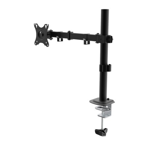 Soporte De Mesa Unyka Uk710101 Para 1 Pantalla 10-32" 1 Cabezal Ajustable Y Giratorio Max. 10kg Vesa