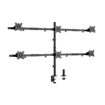 Soporte De Mesa Equip 650160 Para 6 Pantallas De 17"-32" Max. 7kg Por Pantalla Max.vesa 100x100 2