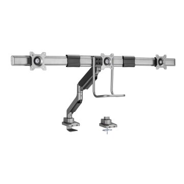 Soporte De Mesa Equip 650162 Para 3 Pantallas De 17"-32" Max. 6kg Por Pantalla Max.vesa 100x100 Reso 2