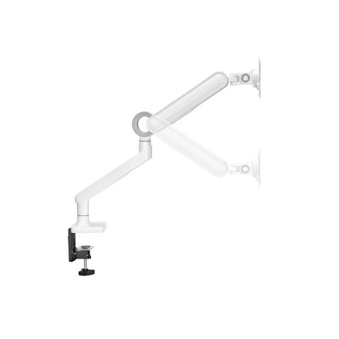 Soporte De Mesa Equip 650185 Para 1 Pantalla De 17"-35" Blanco De Aluminio Max. 10.5kg Por Pantalla 