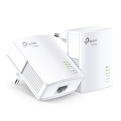 Homeplug Tp-link Powerline 1000mb Pa7017kit 1p Giga Kit 2 Unidades