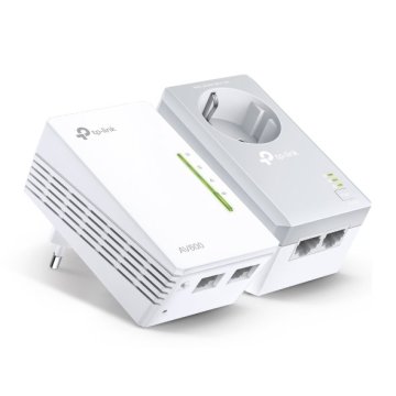 Homeplug Wifi Tp-link Tl-wpa4226kit 300mb Av600 Con 2...