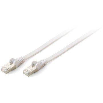 Latiguillo Plano Apantallado U ftp Categoria 6a 10g 1m Color Blanco