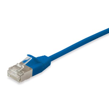 Latiguillo Slim Apantallado S ftp Categoria 6a Libre De Halogenos 10g 0,5m Color Azul Equip 606113 2