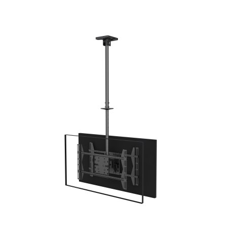 Soporte De Techo Profesional Equip 650370 Para 2 Pantallas 32"- 65" "caja Carton Deteriorada" "producto Nuevo" "cash30"