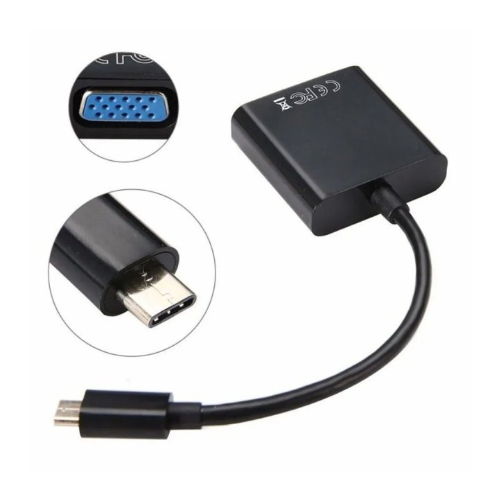 Adaptador Usb-c A Vga Resolucion 1080p 60hz