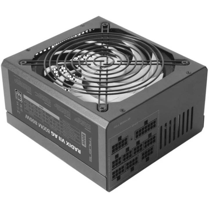 Fuente De Alimentación Modular Tacens Radix Vii Ag 800w Certificado 80 Plus Silver, Pfc Activo