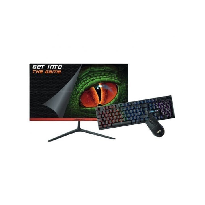 Pack Monitor 22" Hdmi Vga Keep Out Gaming...