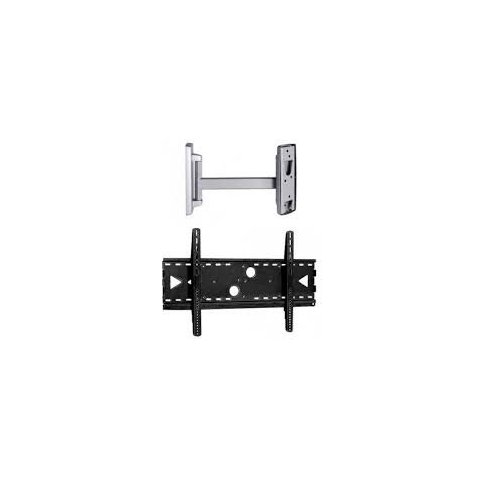 Soporte De Pared Orientable Omb Fixplasma 400 Para Pantalla 24"-65" Vesa 100/100x200/200/200x400/ 400 Max 40kg Color Negro Re