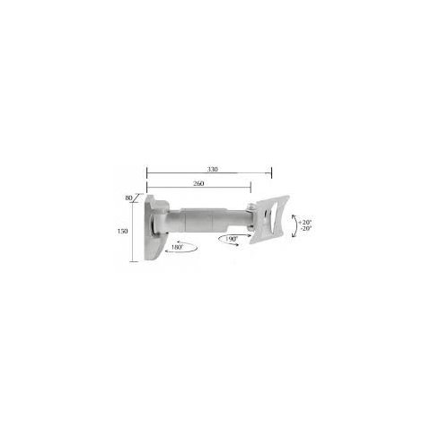 Soporte De Pared Orientable Omb Bisolution Para...