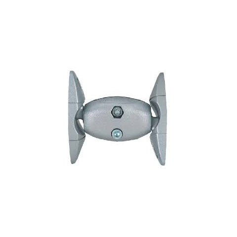 Soporte De Pared Orientable Omb New Flex Para Altavoces (2 Unidades) Orientable +-20âº Giro 360âº Max 5k Color Plata