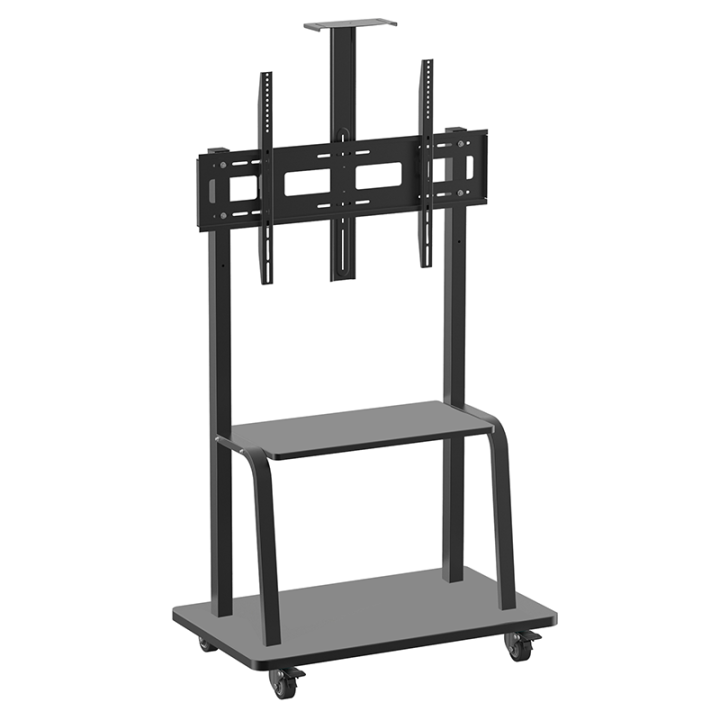 Soporte De Suelo Con Ruedas Approx Para Pantalla De 60" - 100" Fijo Max. Vesa 600x600 Hasta 100kg