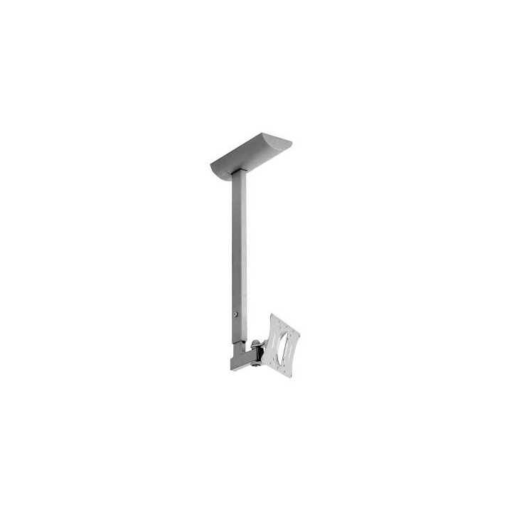 Soporte De Techo Omb Hisolution Orientable Vert. +-20§ Giro 190§ Vesaÿ50/ 75/ 100/ 200 Max 20kg Color Plata