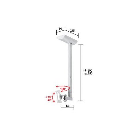 Soporte De Techo Omb Hisolution Orientable...