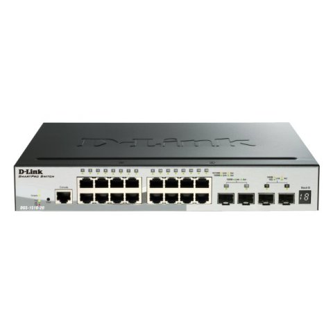 Switch Semigestionable D-link Stackable Dgs-1510-52xmp e 48p Giga Poe (370w)+ 4p 10g Sfp+ Poe (370w)