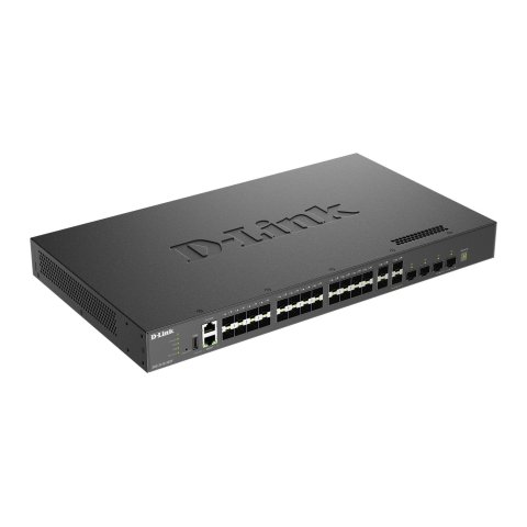 Switch Gestionable L3 D-link Stackable Dxs-3410-32sy Switch Multigigabit L3 25g De 28 Puertos Sfp+ Y 4 Puertos 10 25g Sfp28