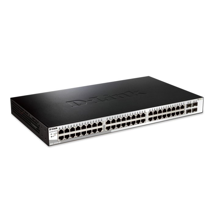 Switch Semigestionable D-link Dgs-1210-52 e 48p Giga + 4p Giga Combo Rack