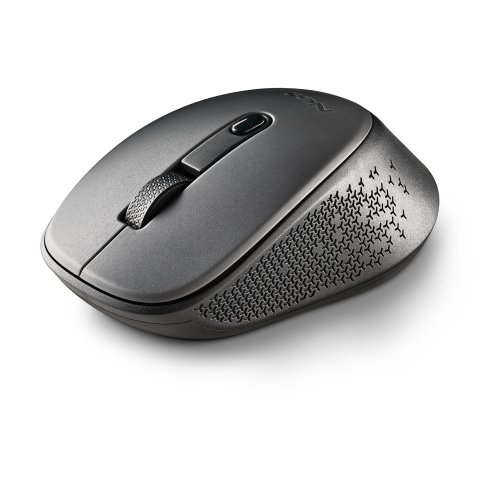 Mouse Ngs Dew Gray Optico Inalambrico De 2,4ghz Con Nano Receptor