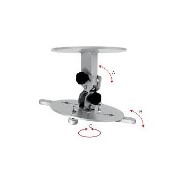 Soporte Techo Para Proyector Omb Monoprojector Orientable...
