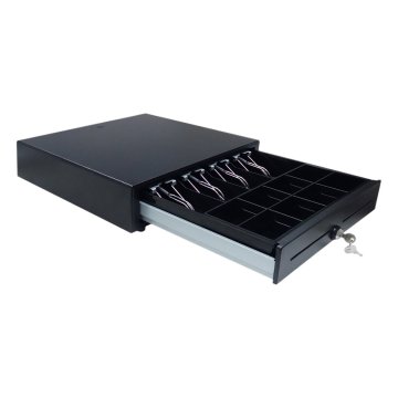 Tpv Cajon Portamonedas Unykach 56001 Unycash Color Negro Apertura Manual Y Automatica Rj11 2