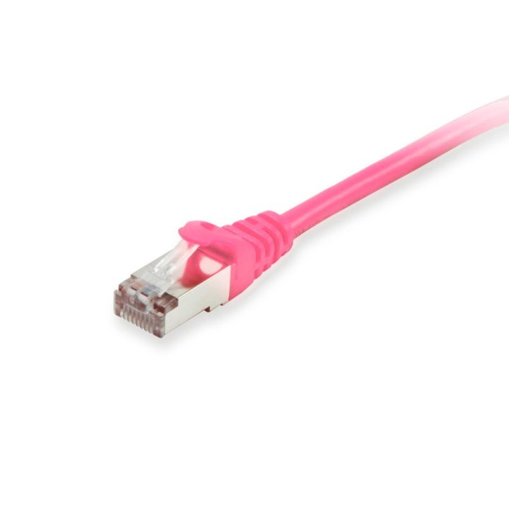 Latiguillo Apantallado S ftp Categoria 6 Libre Halogenos 2m Color Rosa