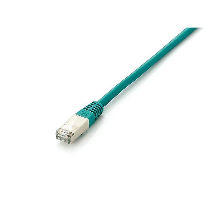 Latiguillo Apantallado Platinium S ftp Categoria 6a Libre Halogenos 0,5m Color Verde