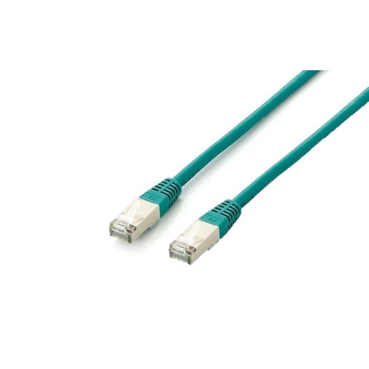 Latiguillo Apantallado Platinium S ftp Categoria 6a Libre Halogenos 1m Color Verde