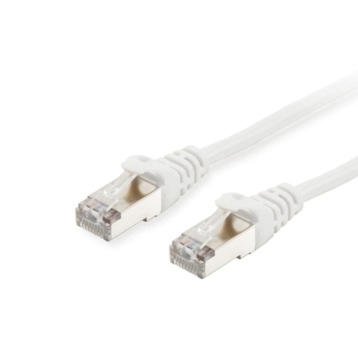 Latiguillo Apantallado Cat.6a S ftp Lsoh 0.5m Color Blanco Equip