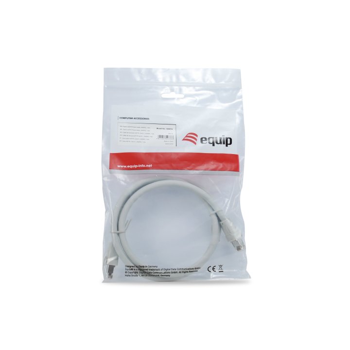 Latiguillo Apantallado S ftp Categoria 8.1pimf Losh 0.50m Color Gris