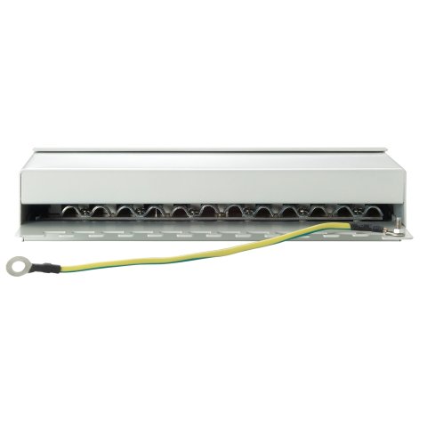 Patch Panel De Sobremesa Cat 6 Apantallado 12 Puertos Color Blanco