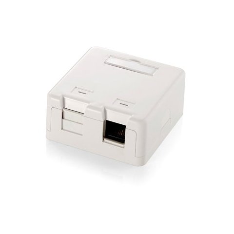 Caja De Superficie Equip Keystone Para 2 Rosetas 125122