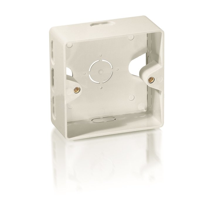 Caja De Superficie Equip Para Montaje De Rosetas 125725   125762   125761   125772 Color Blanco 125561
