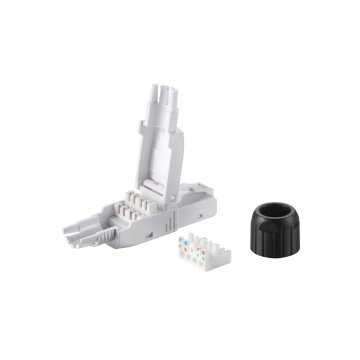 Kit 5 Conectores Rj45 Equip Categoria 6a 121162 Montaje Sin Herramientas 2