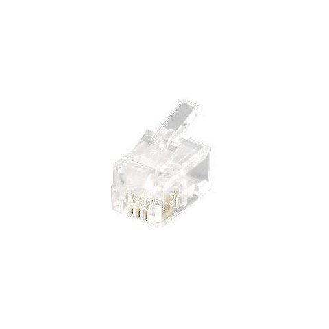 Kit 100 Conectores Rj9 4p4c Equip 121111