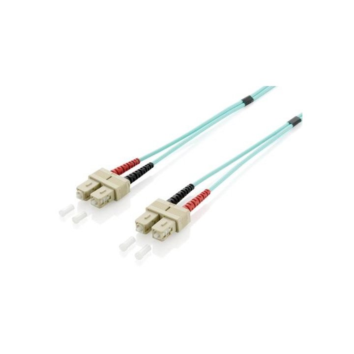 Cable Fibra Optica Om3 Duplex Libre Halogenos Sc sc 50 125u 1m