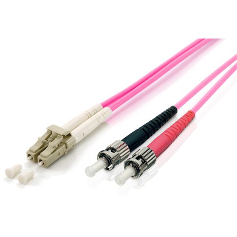 Cable Fibra Optica Multimodo Libre Halogenos Lc st 50 125u 1m Om4