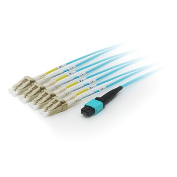 Cable Fibra Optica Trunk Mtp lc Patch Cord Om4 8 Fribras M m 3m