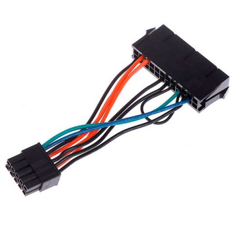 Cable Adaptador De Fuente De Alimentacion Standard Para Ordenadores Lenovo 24pins A 10pins (valido Para Todas Las Placas Leno