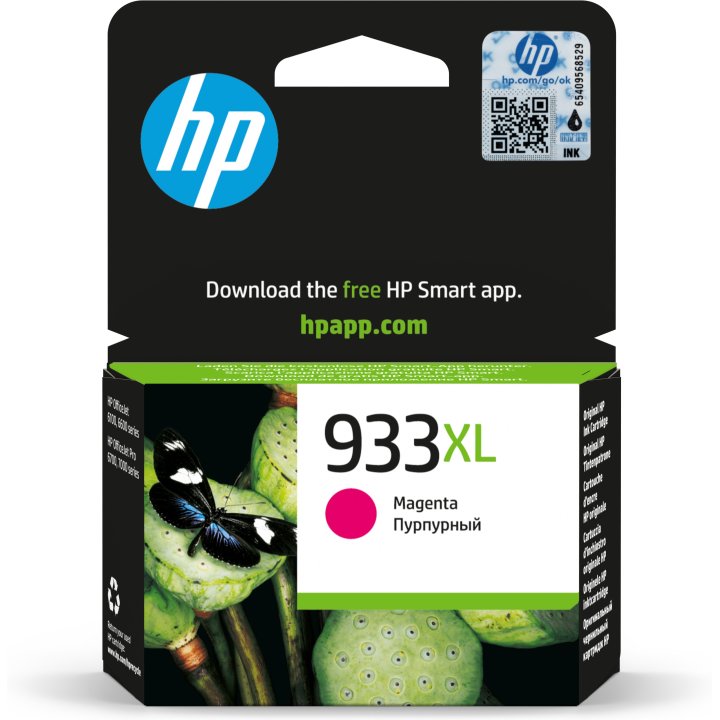 Cartucho Hp Nº 933xl Magenta Officejet 6100 (cn055ae)
