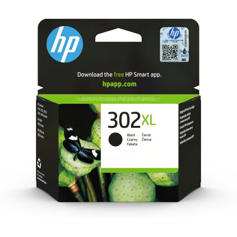 Cartucho Hp Nº302xl Negro Para Deskjet 1110 2130 2132 2134 3630   Officejet 3830 3832 3833 3834